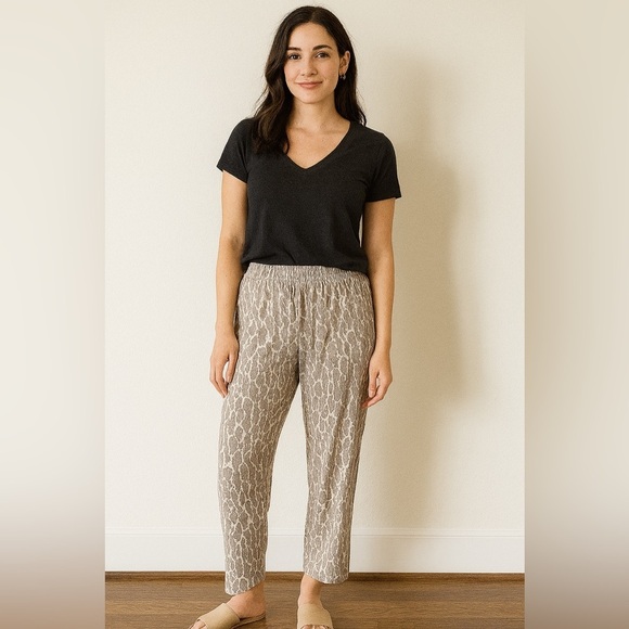 Varley Pants - 305 Varley Animal Print Lounge Pants Size Small